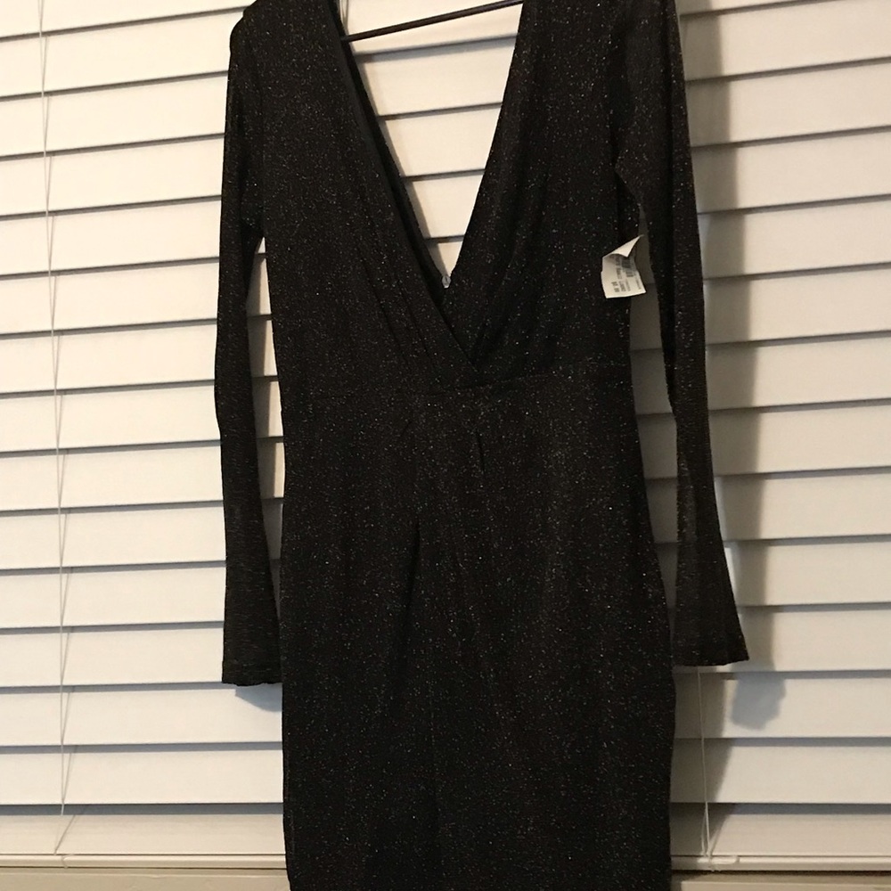 💜TRADED💜 Black and Gold Sparkly Dress